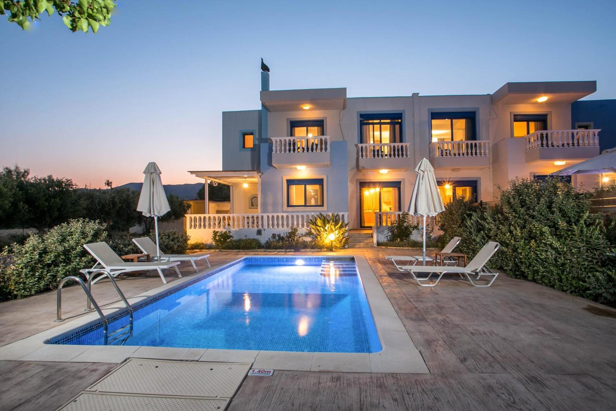 Rita Mare Seafront Villas Heated Pools 겐나디 외부 사진